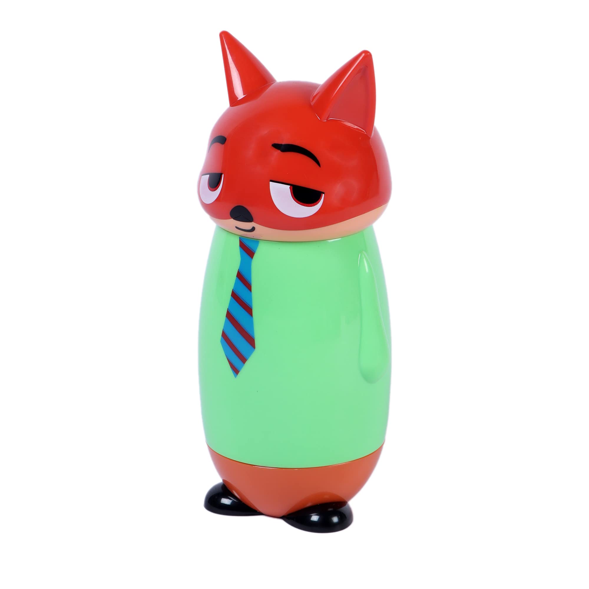 The Tickle Toe Insulated Stainless Steel 248ml Water Bottle Flasks Sippy Cup Kids/Students/Yoga/Birthday Gift/Office/Gym/Small Travel Trips Green RED F 3