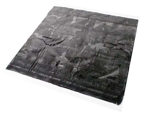 GTMat 10 sqft Logo Onyx (12" x 12" Sheets) 70mil Butyl Truck Audio Car Sound Deadener 4