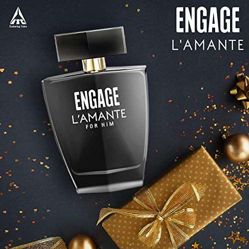 Engage L'amante Eau De Toilette for Men, Citrus, Premium and Long Lasting, Skin Friendly, 75ml 3