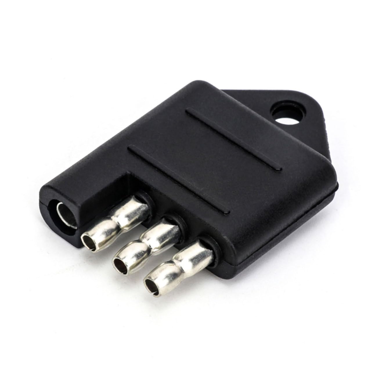 LALADEFIEE Trailer Light Plug Trailer Power Socket Plug Socket Tester Plug Trailer Wire Tester for Trailer Light Wiring Circuit 6