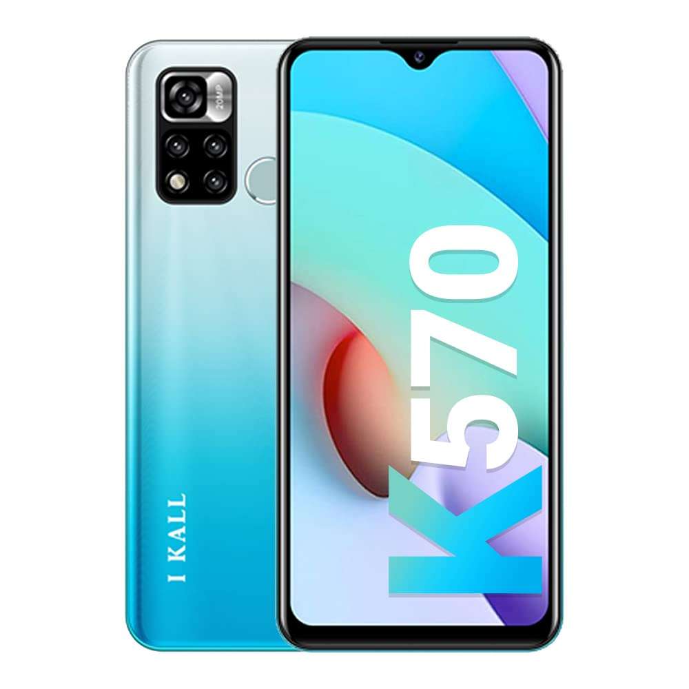 IKALL K570 Smartphone (6.53 Inch HD+ Display, 4GB, 64GB) (4G Volte) (Jude Green) 1