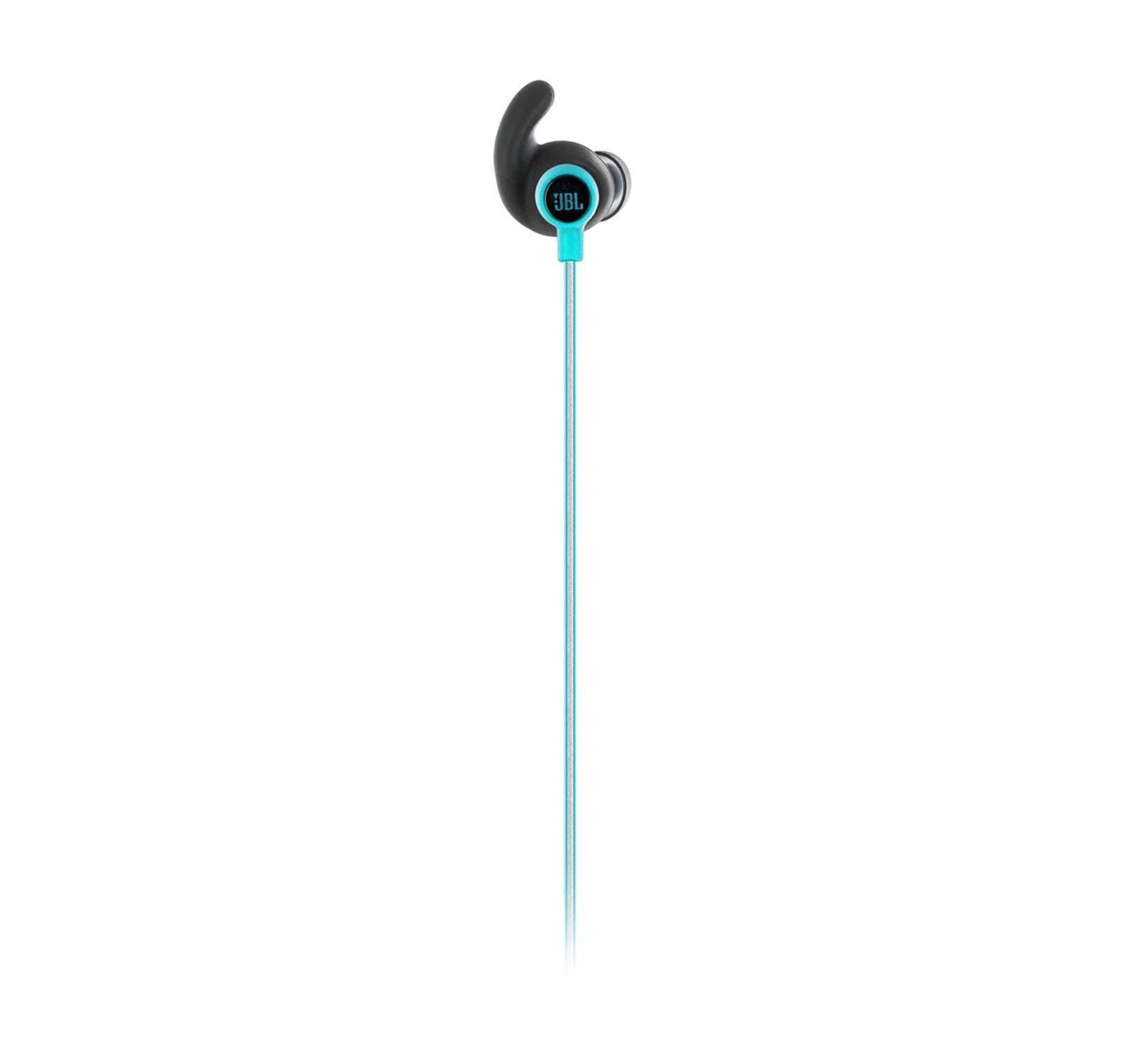 JBL Reflect Mini In-Ear Headphones 3.5mm Stereo Wired Sweatproof Earbud with 1 Button Remote and Mic, Teal 4
