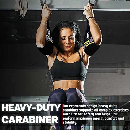 Hanging Abs Strap - Abdominal Slings - Hanging Ab Straps - Hanging Straps - Abs Pull Up Straps - Sit Up Straps - Hanging Ab Strap - Ab Sling Straps - Abs Sling Straps - Hanging Bar For Exercise 5