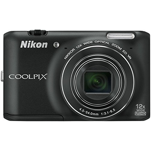 Nikon COOLPIX S6400 16 MP Digital Camera with 12x Optical Zoom and 3-inch LCD (Black) (OLD MODEL) 1