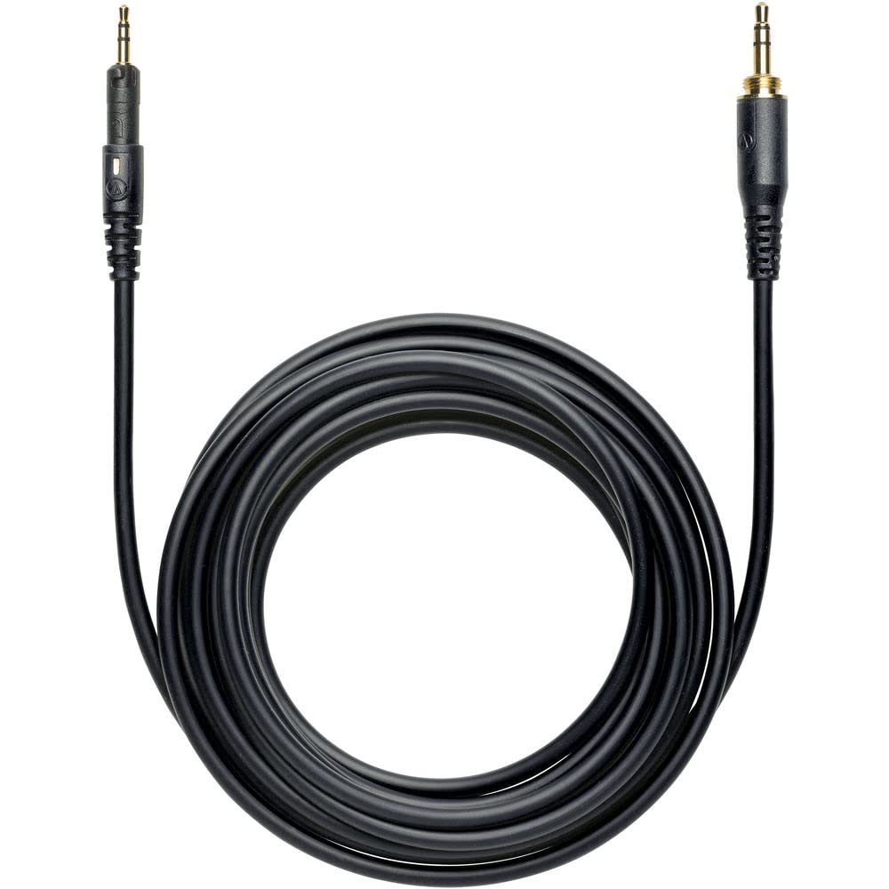 Audio-Technica ATH-M40x Closed-Back Monitor Headphones (Black) + Microfiber Cleaning Cloth + Headphone Stand + Headphone CASE + Goby Labs Headphone Cleaner 4 fl oz 6