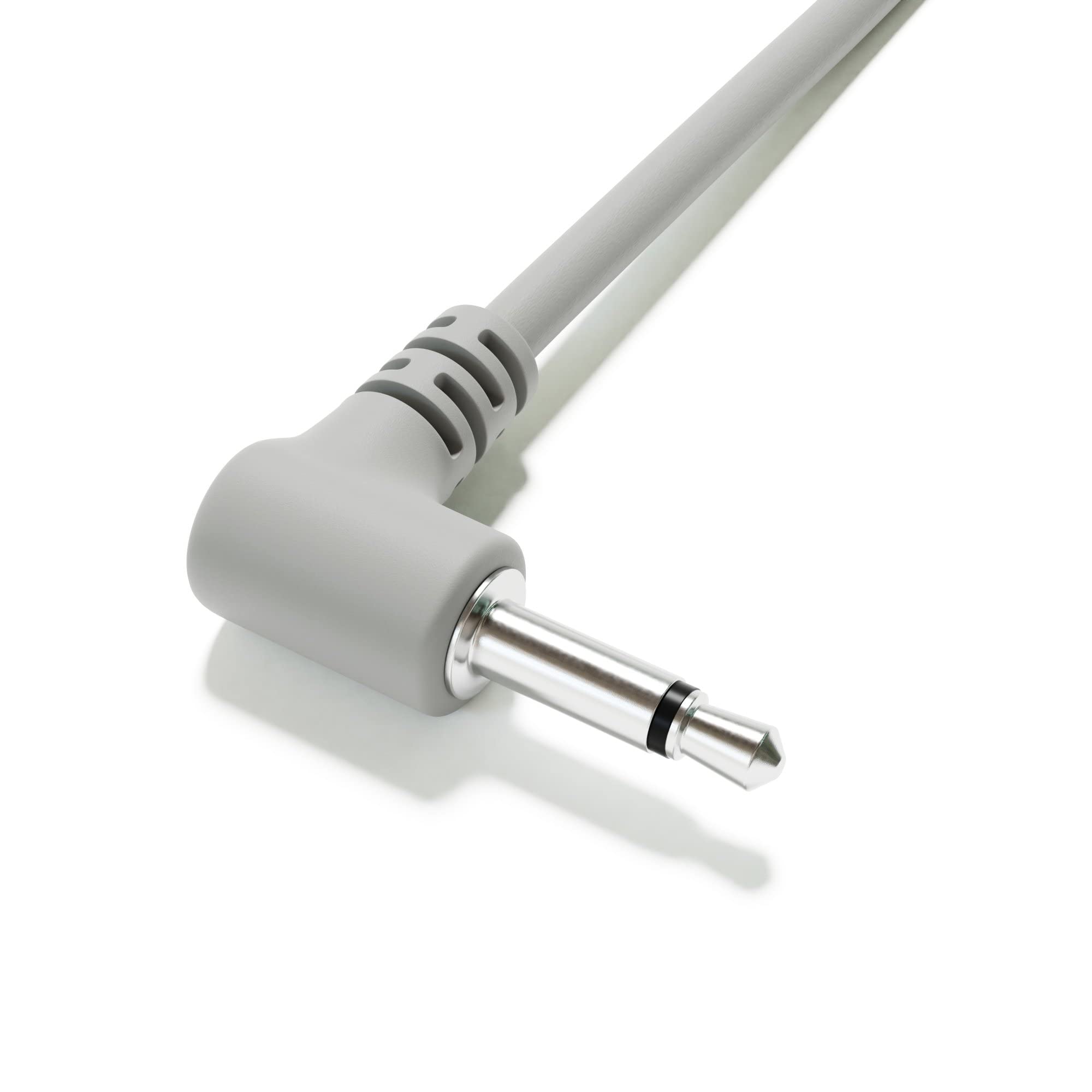 ExcelValley - Right Angle Mono Modular Patch Cables TS 3.5mm 1/8 inch Eurorack Synthesizer [13-Pack | 15 cm - 5.91"] 5