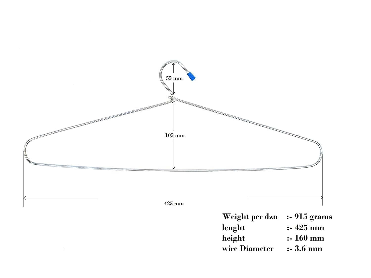 Silver Hangers for Clothes - 17-Inch Matte Silver Metal Hangers for Coats, Jackets, Shirts, Pants, Clothing - Thick, Heavy-Duty Aluminum - Luxury Aesthetic for Closets 3