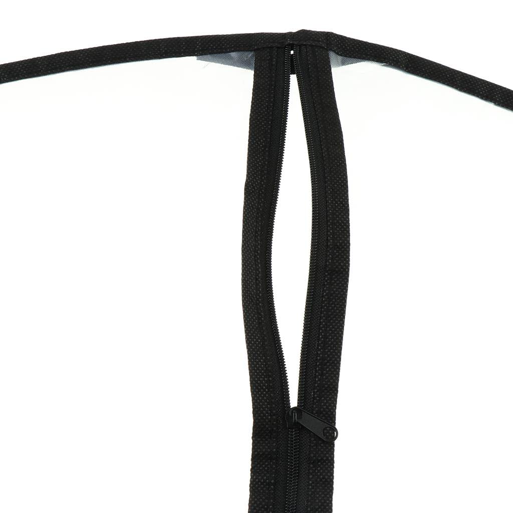 arythe Clothing Dust Cover Transparent Waterproof Coat StorARYe Zipper Bary 60x100cm 4