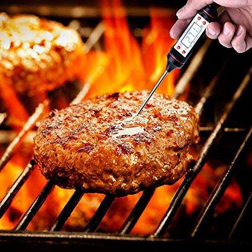 Vroxy Durable Digital LCD Cooking Food Meat Temperature Measurement Thermometer | Kitchen BBQ Thermometer Temperature Test Pen | Instant Read Thermometer - 1 PCs 4