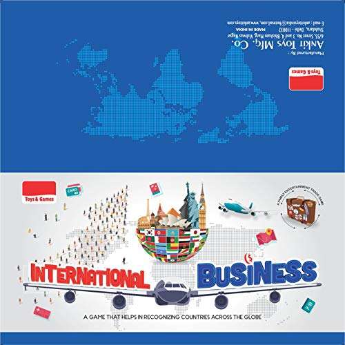 Akrobo International Business Family Board Game, Multicolour 3