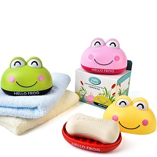 Baby House Hello Frog Soap Dish Green 6