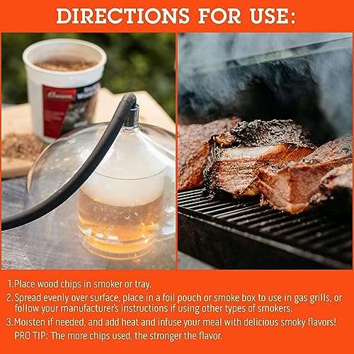 Camerons Smoking Wood Chips (Pecan)- Extra Fine Kiln Dried BBQ Chips- 100% All Natural Barbecue Smoker Shavings- 2lb Bag 6