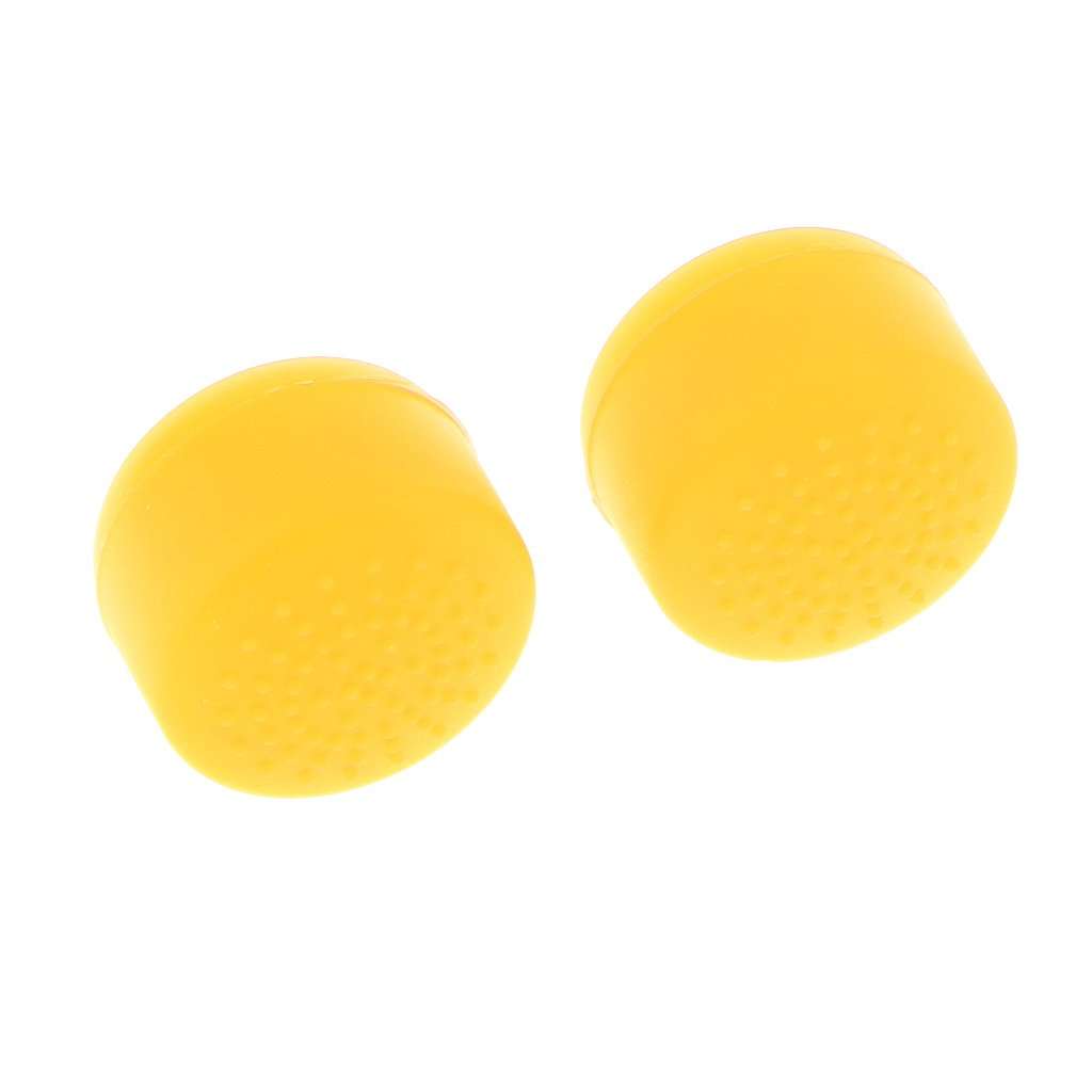 Phenovo 2pcs Controller Thumb Stick Protect Grip Cap Cover for Sony Playstation PS4 yellow [video game] 5