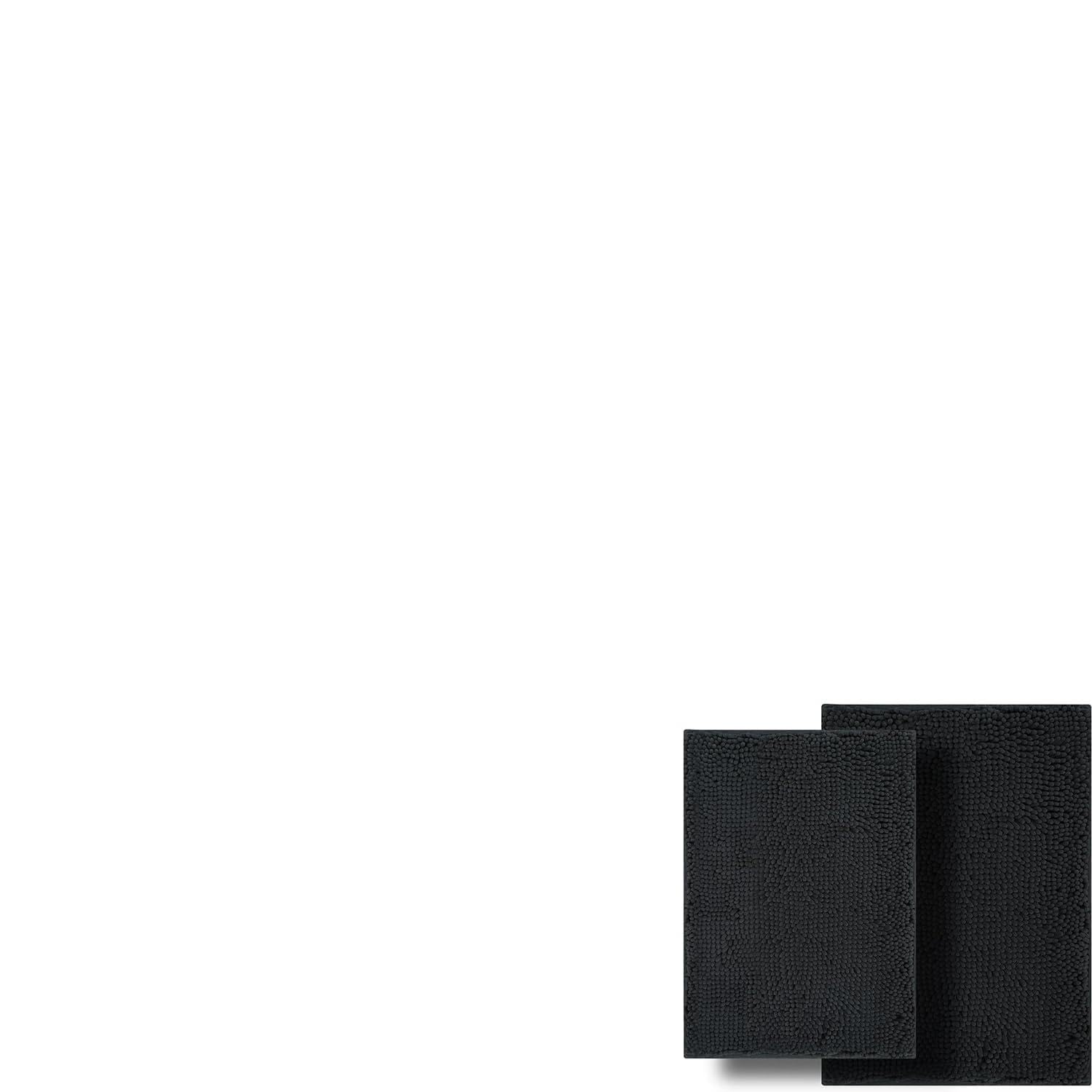 BOANKODU Bathroom Rugs Sets 5 Piece, Super Soft Absorbent Bath mat Set. 1