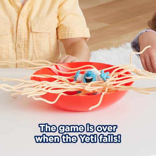 Yeti in My Spaghetti Board Game – Kids Games, Family Game, Multi-Player, Board Games for Family Night, Preschool Toys, Hand-Eye-Coordination Game, Don’t Drop Yeti, Ages 4+ 4