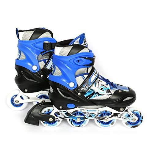 kamachi Inline Skates Medium Size (Color: Blue) 3