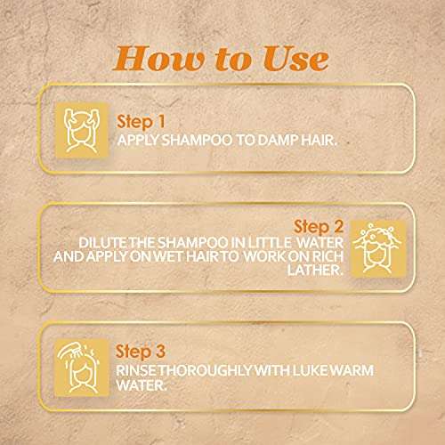 Debon Herbals Protein Shampoo For Hair Growth , Hair Fall Control , Dry Scalp and Strong Hair | Natural Ingredients | For Men, Women & Kids | 500ml 2