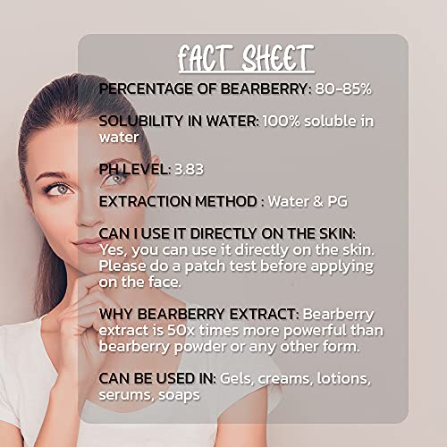 Hollywood Secrets Pure 85% Bearberry Liquid Botanical Extract | Skin | Hair | 100ml 2