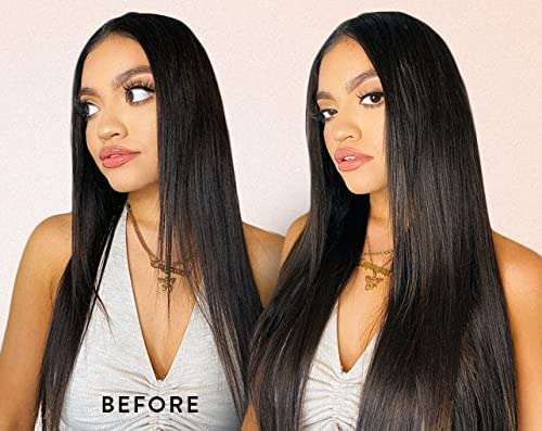 IYAAN Invisible Side Patches Natural Hair Volumizer Extension For Women Black 6