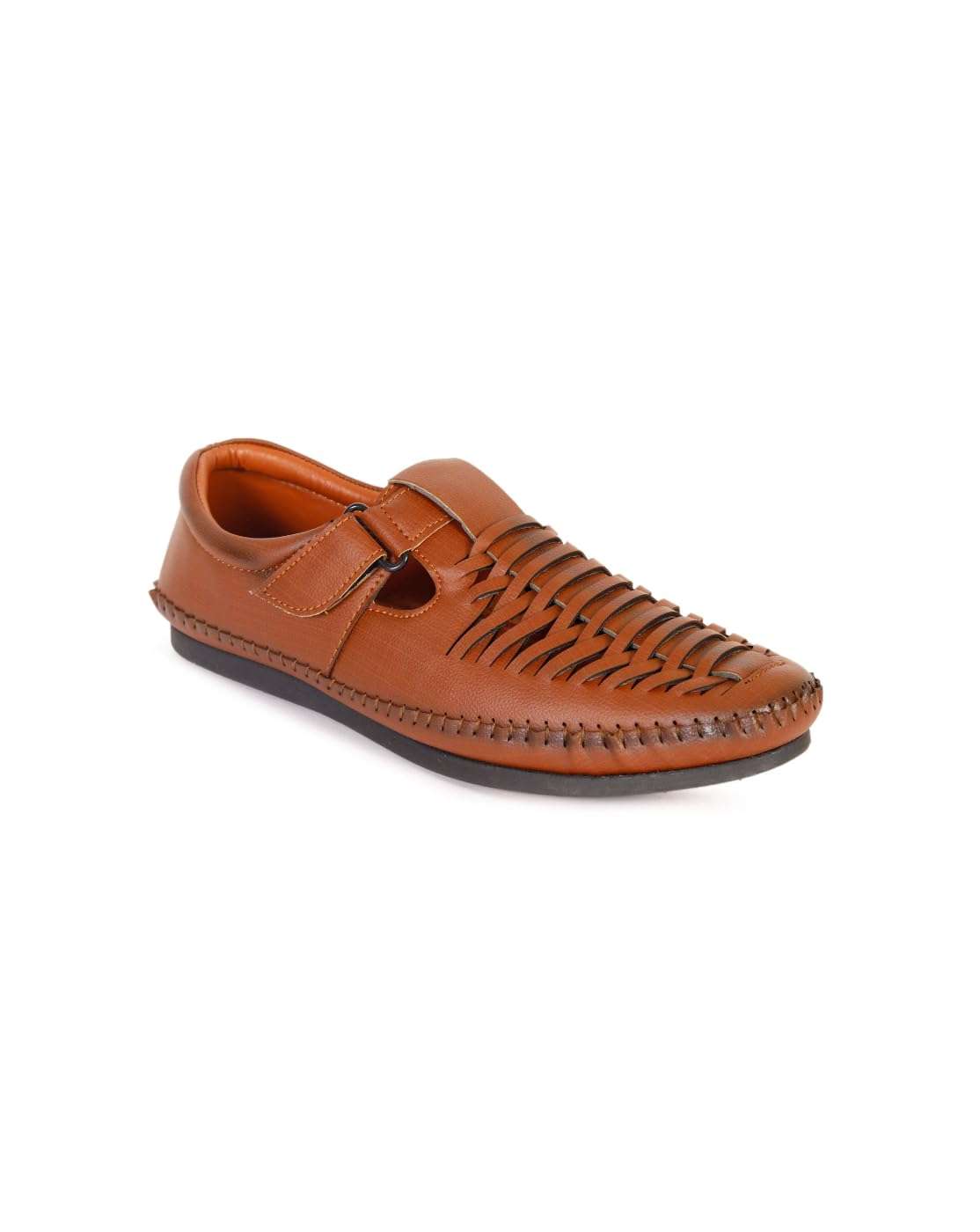 KAVSUN Men Casual Roman Sandal Tan 1