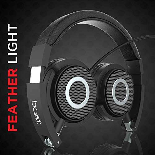 boAt BassHeads 900 On-Ear Wired Headphone with Mic 3