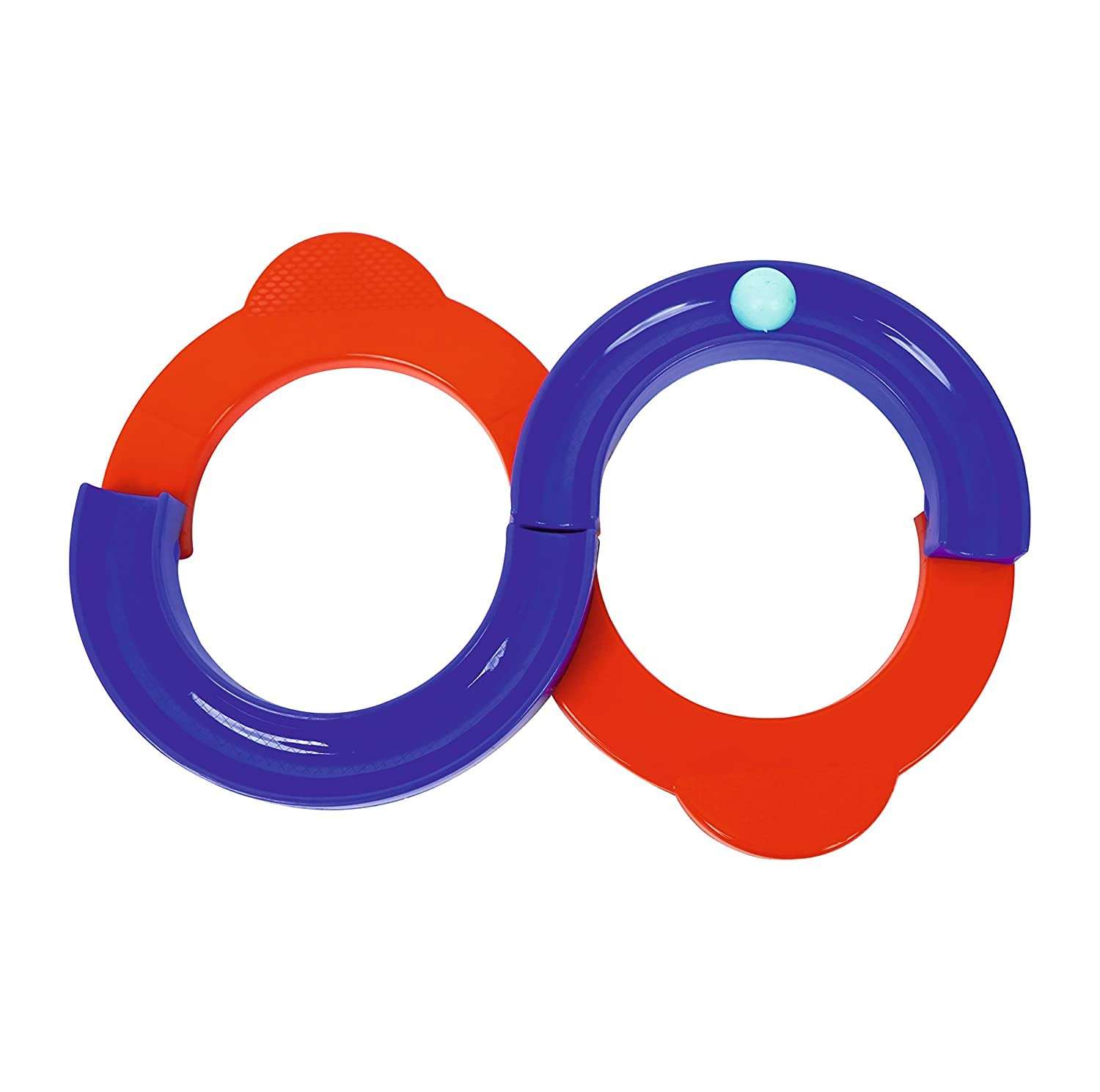 YRTOYS 8 Shape Infinite Loop Interaction Balancing Track Toy Creative Track with 2 Bouncing Balls for Kids, Best Hand-Eye Coordination Developing Indoor Games for Kids - Multicolor 4