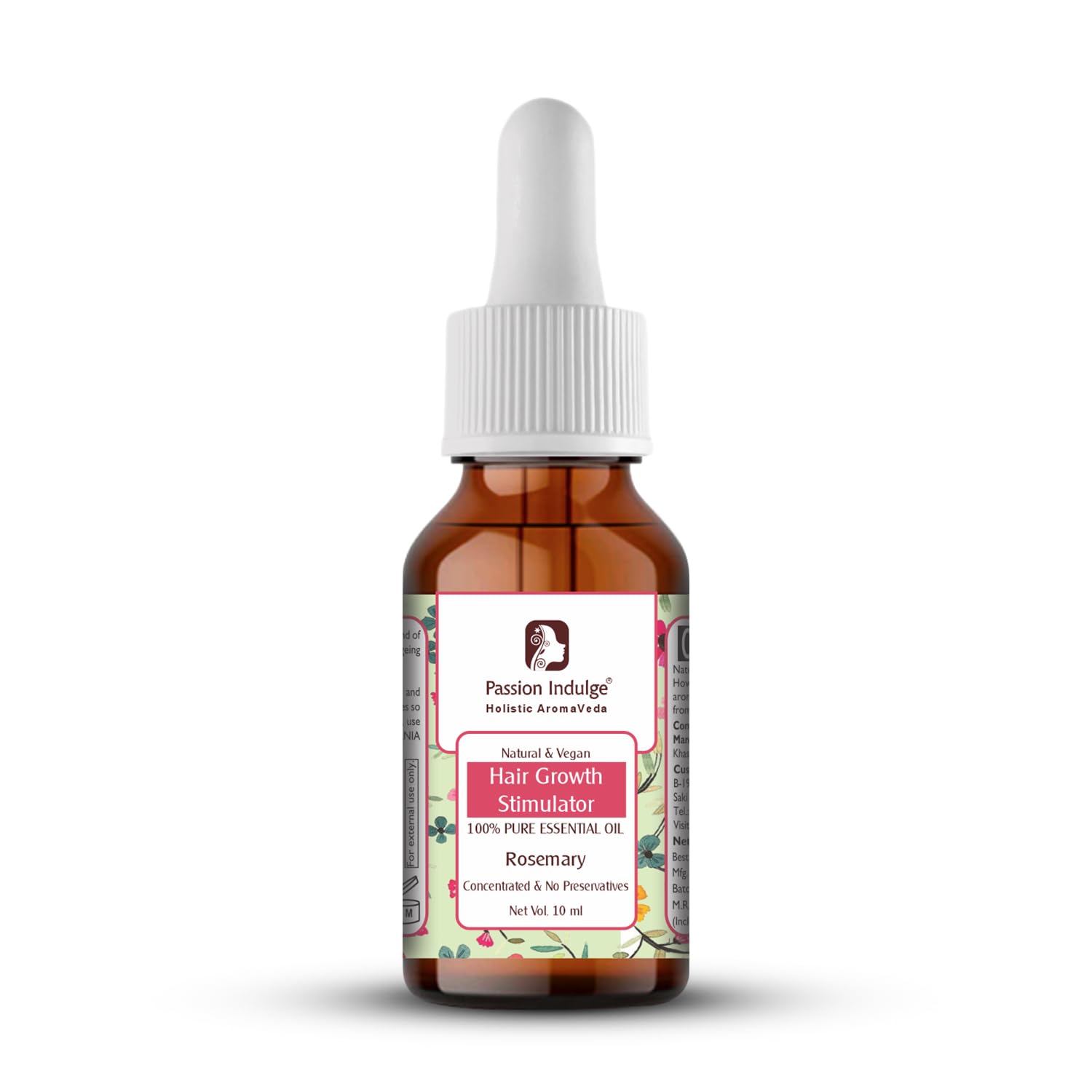 Passion Indulge Pure Rosemary Essential Oil for Hair Growth, Skin and Aromatherapy | Natural Multipurpose Essential Oil - 10 ml 3