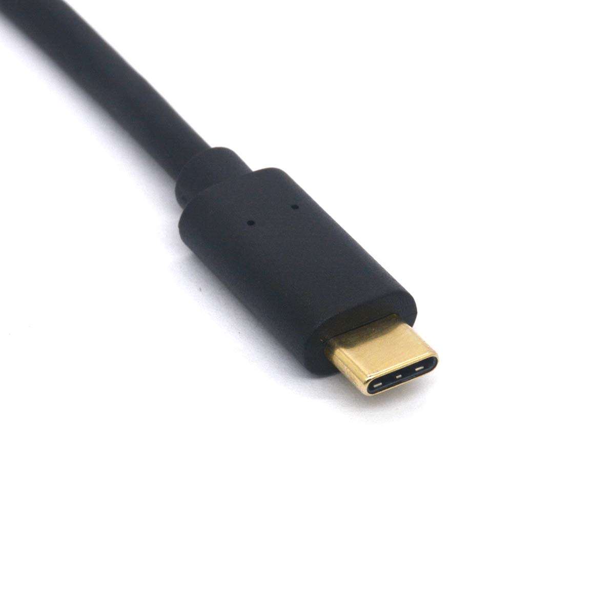 USB-C Extension Cable, USB-C Type C Male to Male USB 3.1 Extender Cord for MacBook 2016 Dell XPS HUB Notebook Samsung Galaxy Note8/S8 (Positive to Male) 5