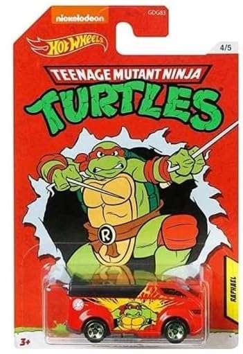 Hot Wheels Teenage Mutant Ninja Turtles TMNT Complete Set of 5 Vehicles 4