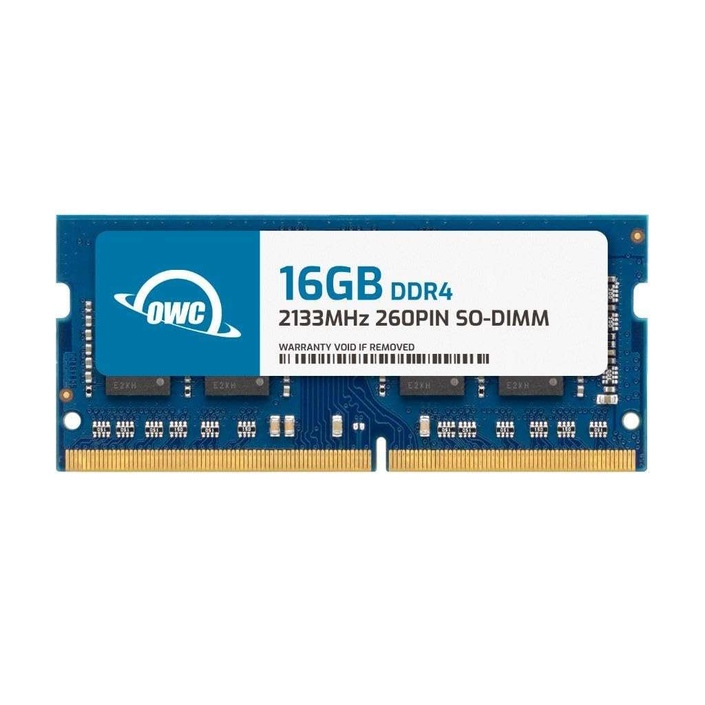 OWC 16GB DDR4 2133MHZ PC4-17000 CL15 2RX8 Non-ECC SODIMM 1.2V 260-pin Laptop Notebook Memory RAM Upgrade Module 1