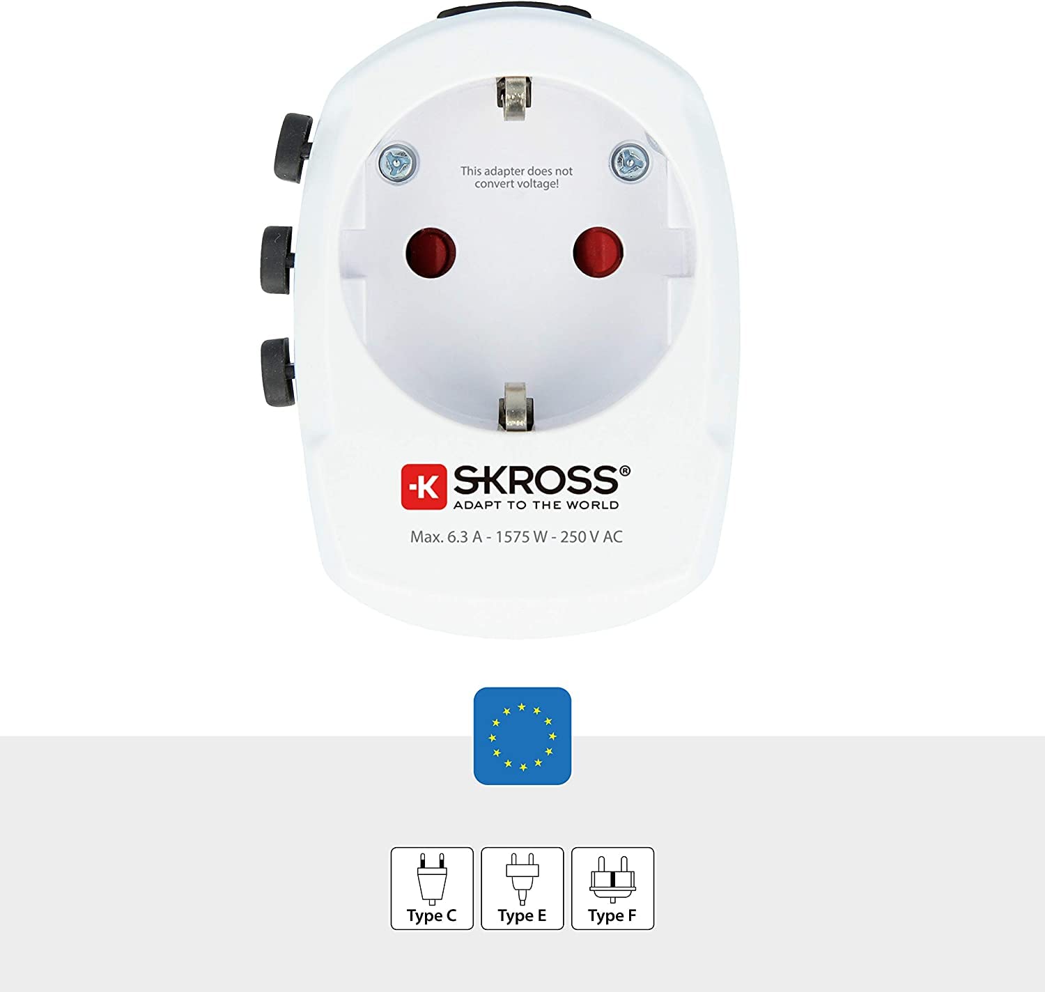 Adaptateur Voyage Secteur Skross Pro Ligh USB 6