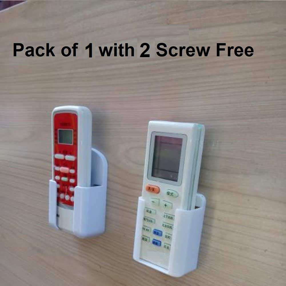 LUCRE Air Conditioner Remote Holder Stand Organiser Wall Mounted Pack of 1 6