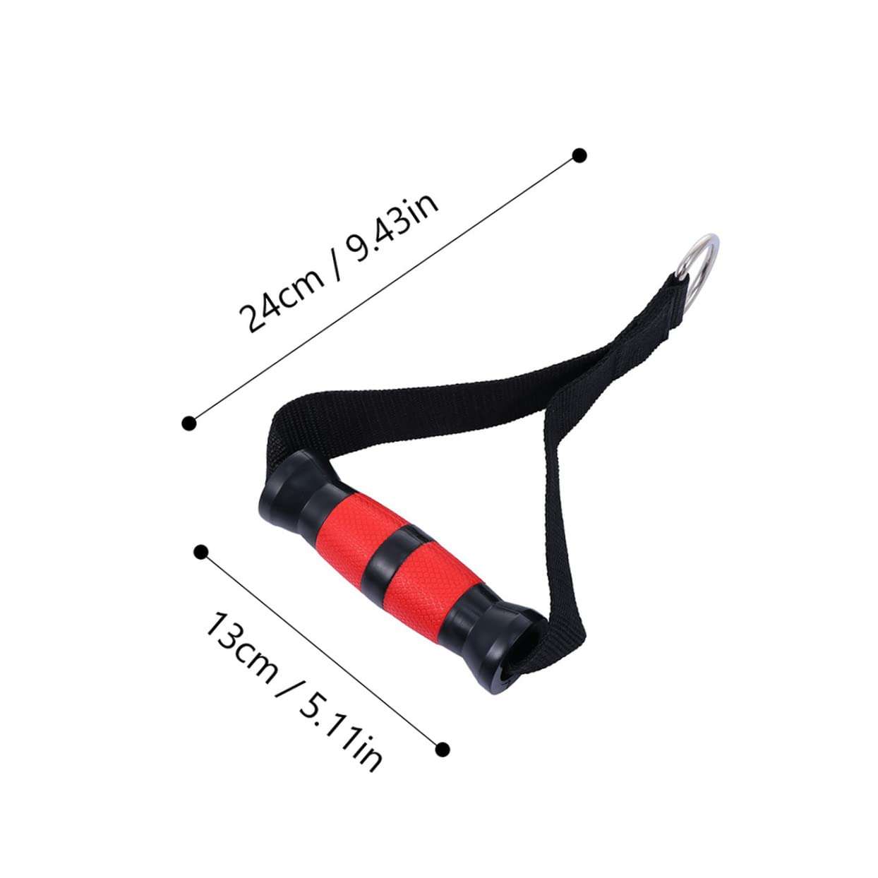 BESPORTBLE 2pcs Exercise Bands Resistance Fitness Handle Home Resistance Band Cable Machine Attachment Workout Strap 4