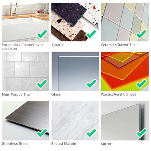 FECA FE-B2013 Floor Suction Mountable Toilet Brush & Holder Set 5