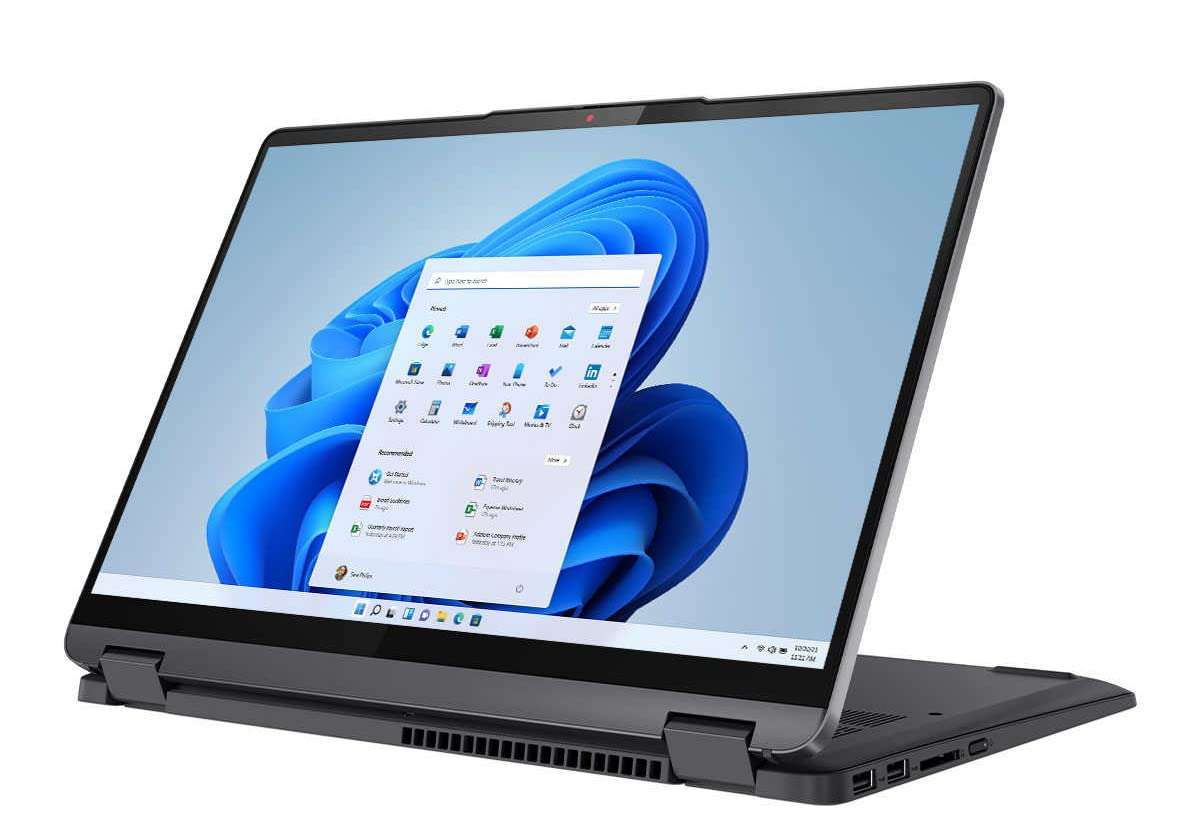 Lenovo IdeaPad Flex 5 2-in-1 Laptop 2023 14" WUXGA Touchscreen 6-Core AMD Ryzen 5 5500U 16GB DDR4 1TB SSD Radeon Graphics Digital Pen Backlit KB Fingerprint WiFi 6 Windows 10 Home w/RATZK 32GB USB 4