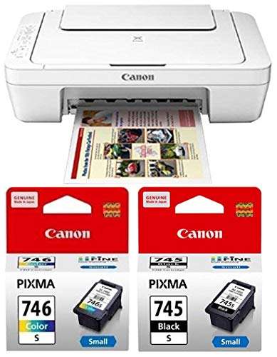 Canon MG3077S All-in-One Inkjet Colour Printer with PG745S & CL746S Ink Cartridge 1