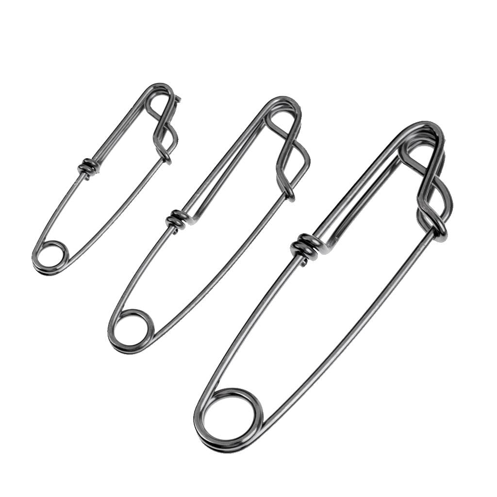 Set of 200 Long Line Clips Stainless Steel Snap Longline Branch Hanger Tuna Clip 5