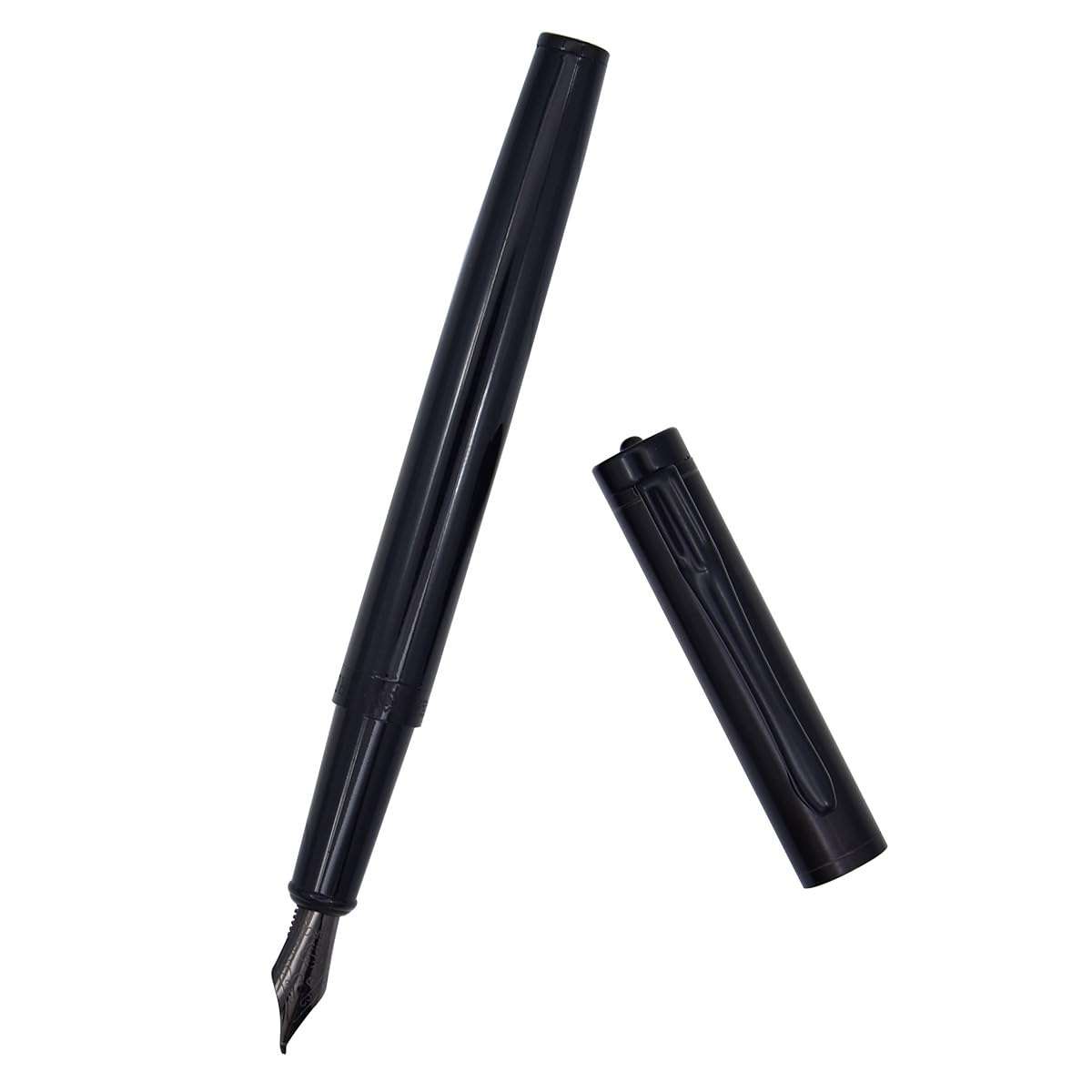 SIPLIV Luxury Calligraphy Pen with Ink Converter, Smooth Writing Calligraphy Pen for Journaling School Office - Black 3