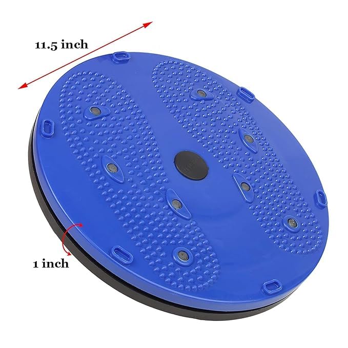 ALN® Tummy Twister Abdominal ABS Exerciser Body Toner Fat Buster Oblique Workout Perfect Waist Trimmer Exerciser Home Gym Equipment for Men and Women(Multicolor) 4