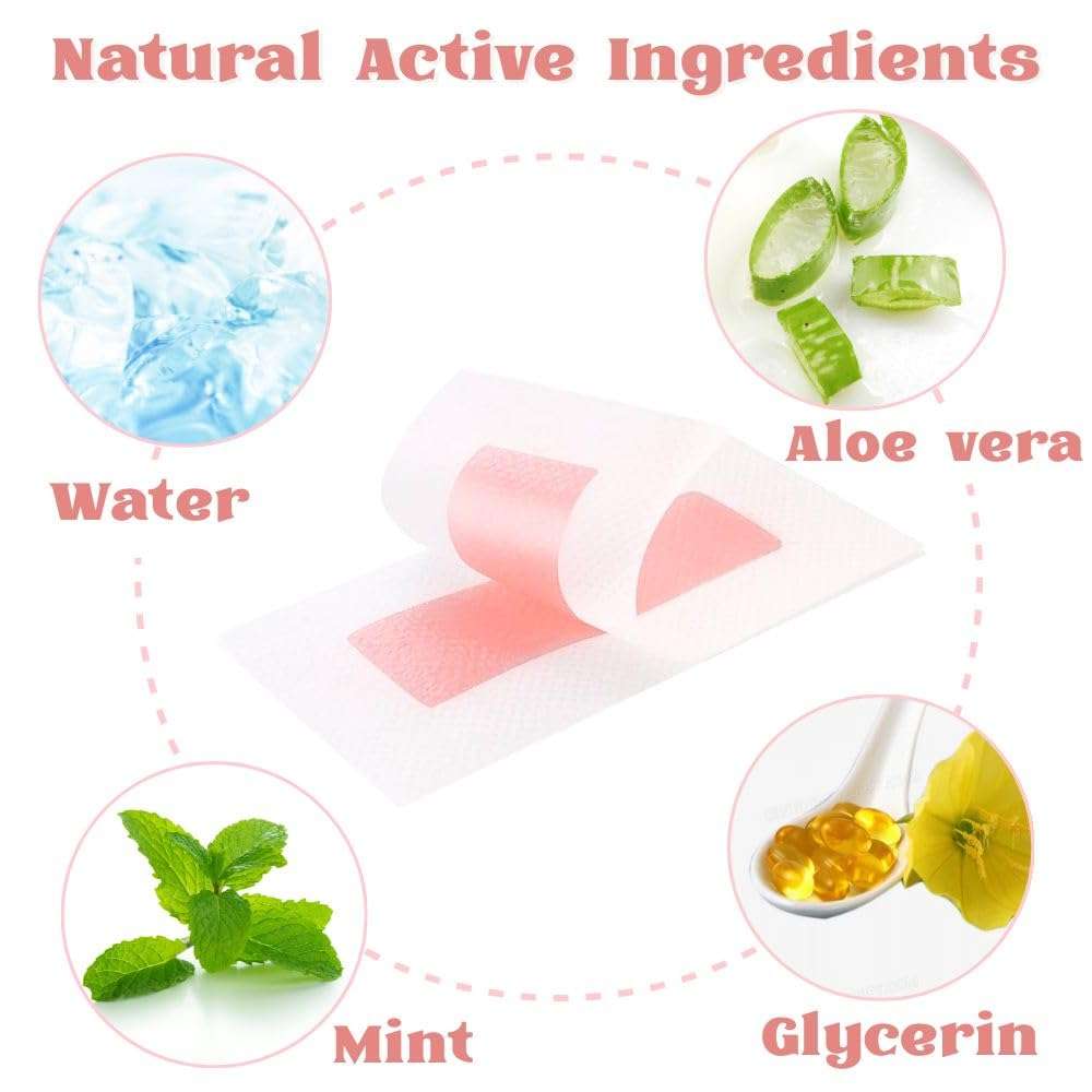 CVB Korean Formula Wax Strips for Women | 30 Body Hair Removal Strips | Removes Hair from the Root for Up to 28 Days | Includes Sweet Almond Oil Post-Wax Cloths & 3 Finish Wipes 3