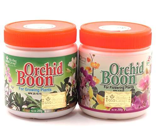 Orchid Boon-Fertilizer Powder Kit (For Orchid Flowering And Growth) 1