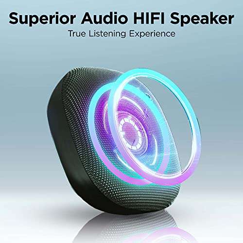 Derico Bluetooth Conference Speaker with Microphone for Computer | Loud & HiFi Portable USB Speakerphone for Laptop | Noise Cancelling & 360Ã‚°Omnidirectional Conference Room Microphone and Speaker 3