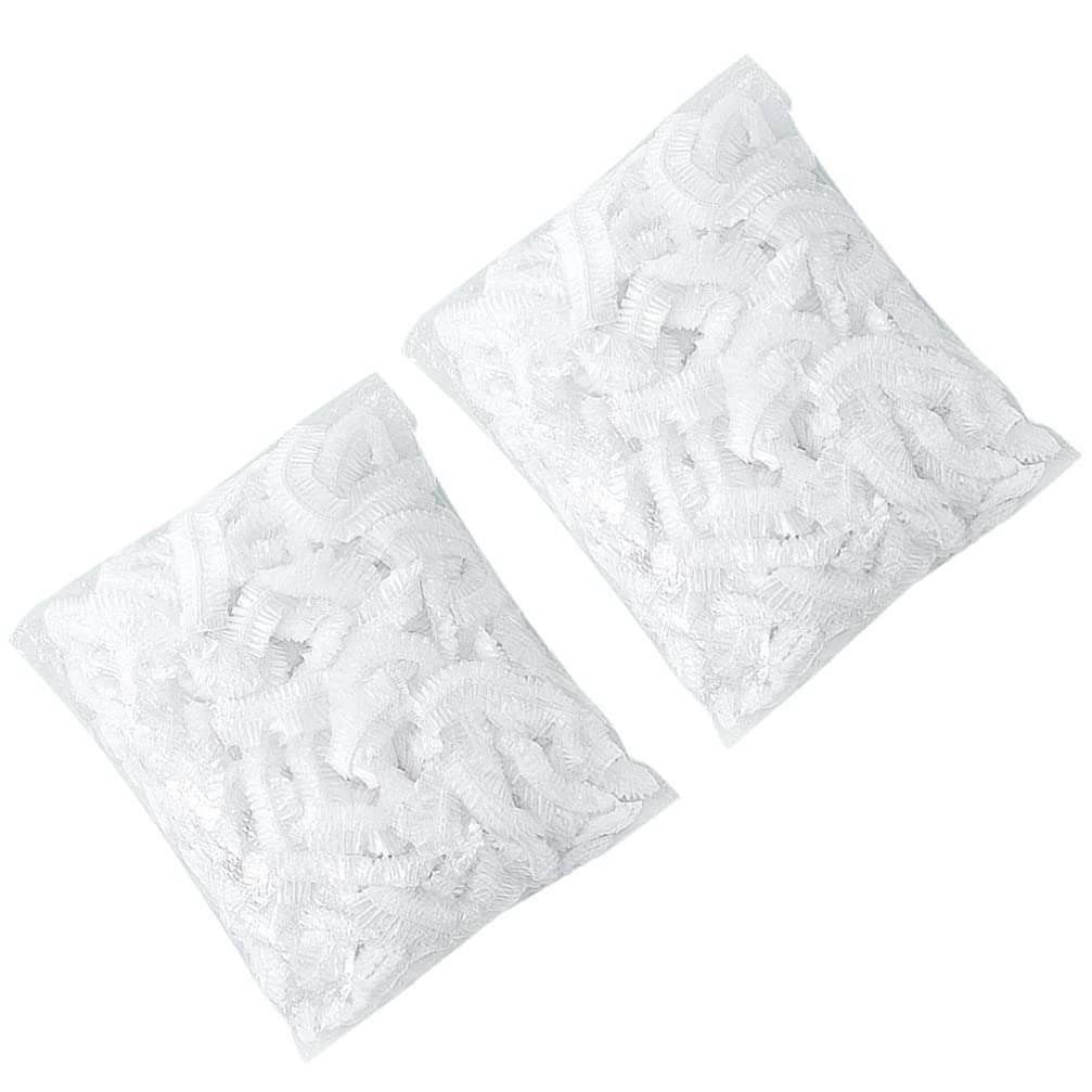 UPKOCH 200pcs Reusable Elastic Stretch Bowl Covers with Stretch Food Storage Covers Elastic Dish Plate Wrap Bowl Covers for Leftover and Meal Prep 1