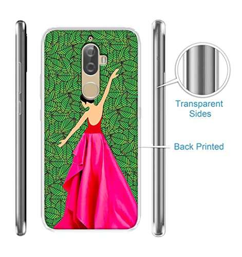 Amazon Brand - Solimo Designer Multicolor Girl Smile Design Printed Soft Back Case Mobile Cover for Lenovo K8 Plus 4