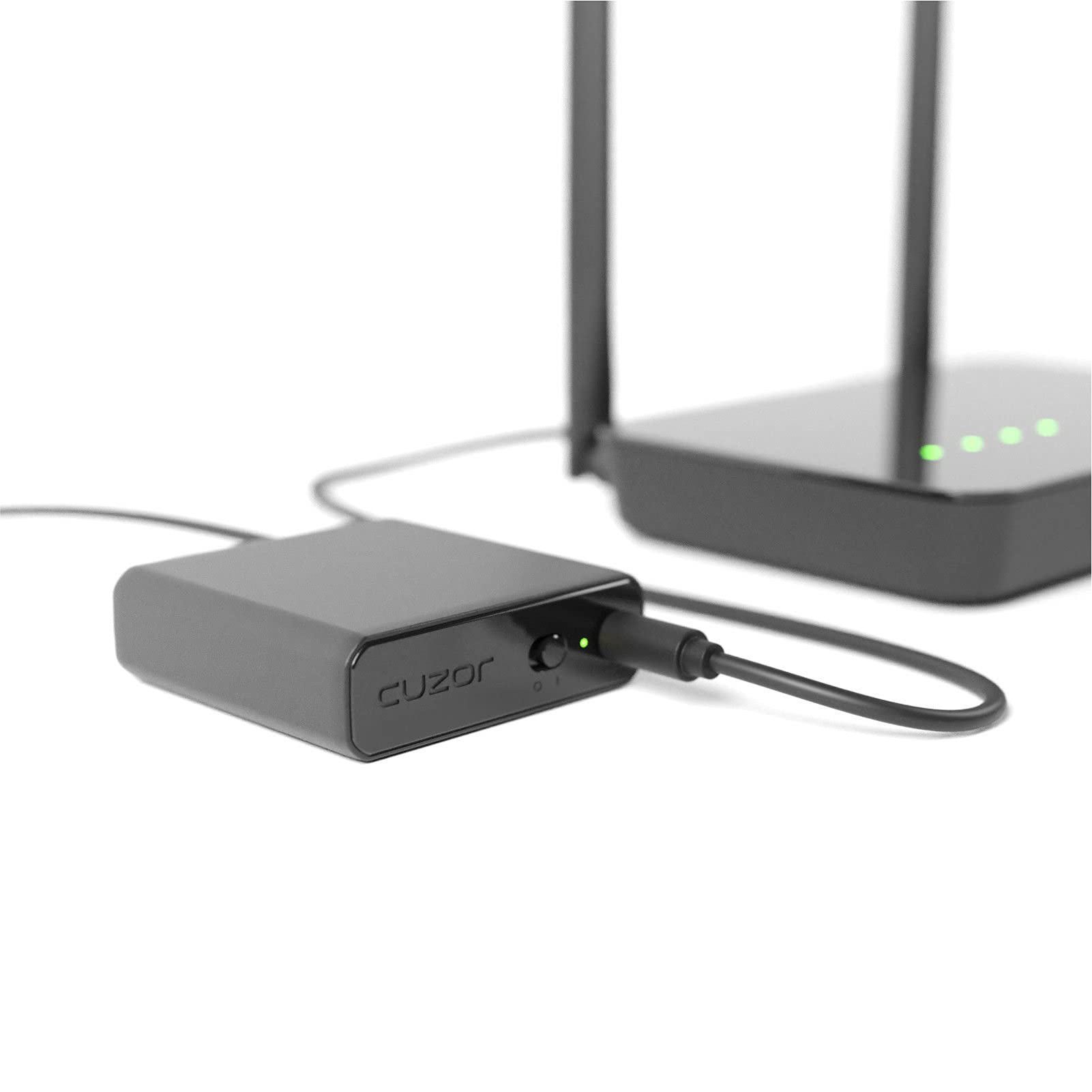 Cuzor 9V up to 1A UPS for Wi-Fi Router | Power Backup for Router Supports 9V 0.6A | Upto 4 Hour Backup | 1 Year Warranty 1