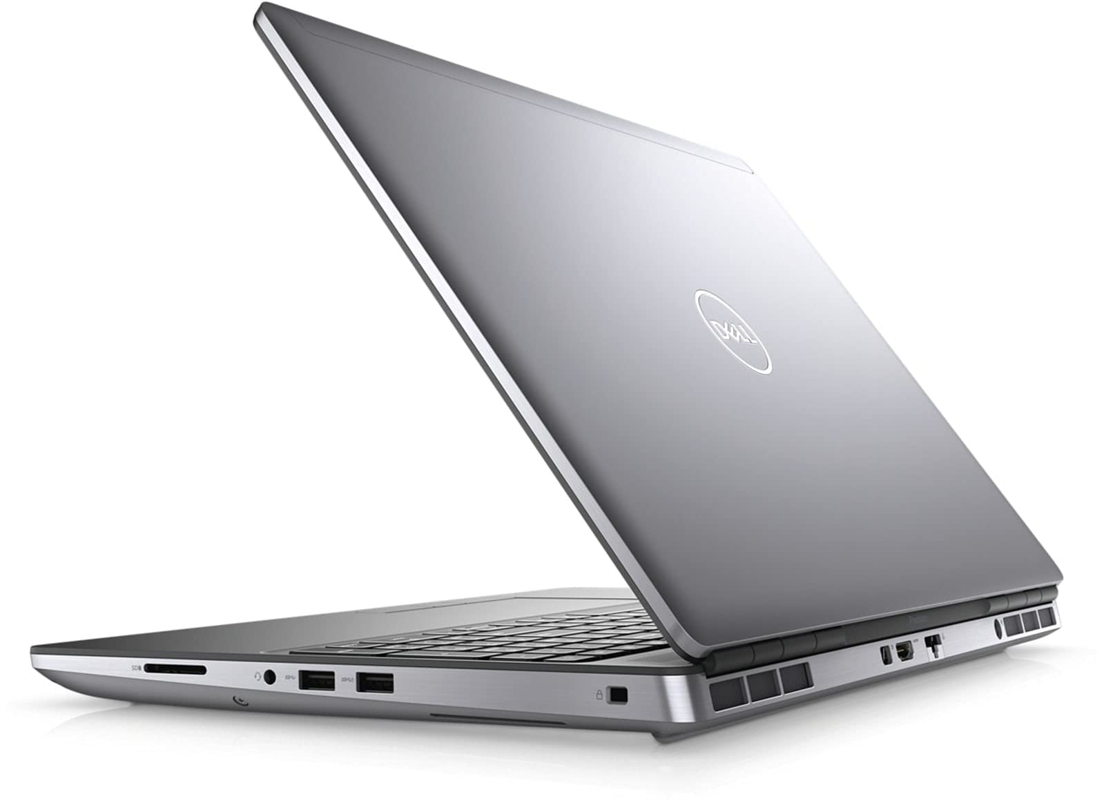 Dell Precision 7550 Workstation Laptop | 15.6" 1920x1080 FHD | Core i9-10885H - 1TB SSD Hard Drive - 32GB RAM - Nvidia Quadro T1000 | 8 cores @ 5.3 GHz - 4GB GDDR6 Win 10 Pro Silver 6