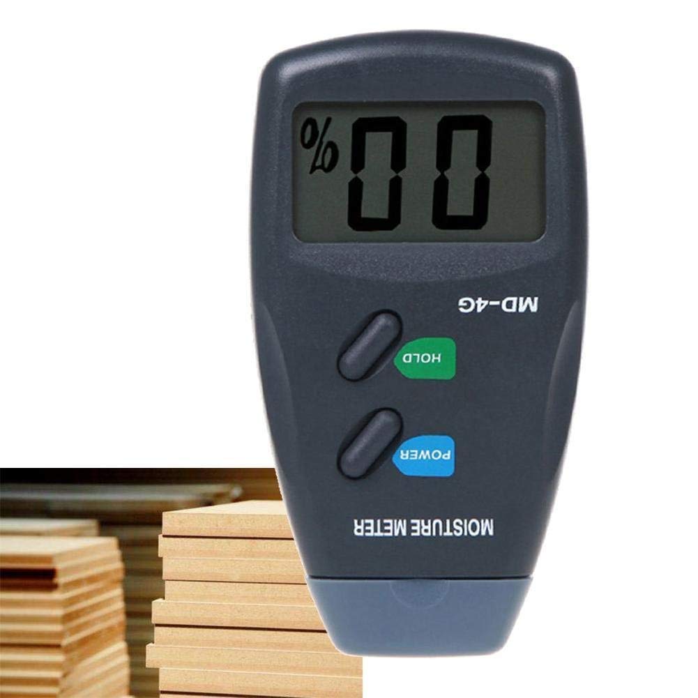 Niyam Wood Moisture Meter Humidity Tester 4 Pin with LCD 6