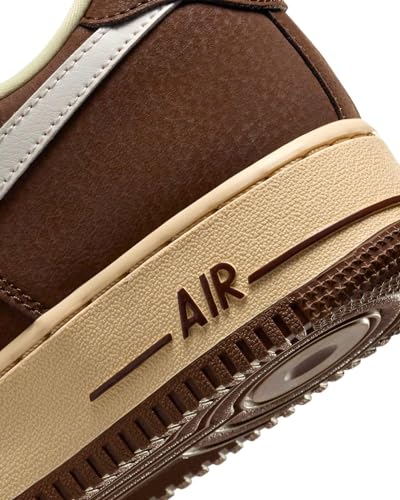 NIKE Air Force 1 '07 Men's Shoes, Cacao Wow Coconut Milk Vintage Green Sail, 9 6