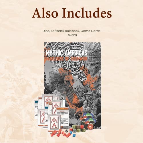 Wargames Delivered Mythic Americas - Aztec & Nations Starter Set. Fantasy 28mm Miniatures for Wargames, DND Miniatures, and Model War by Warlord Games 5