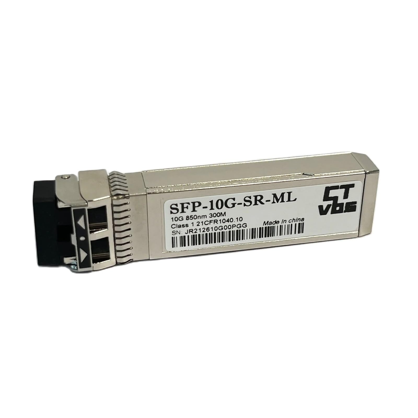 QBDJHWBT 10G SFP for MCX311A-XCAT Ethernet Adapter SFP-10G-SR LC Connector Multimode 850nm Fiber Optic Transceiver 3